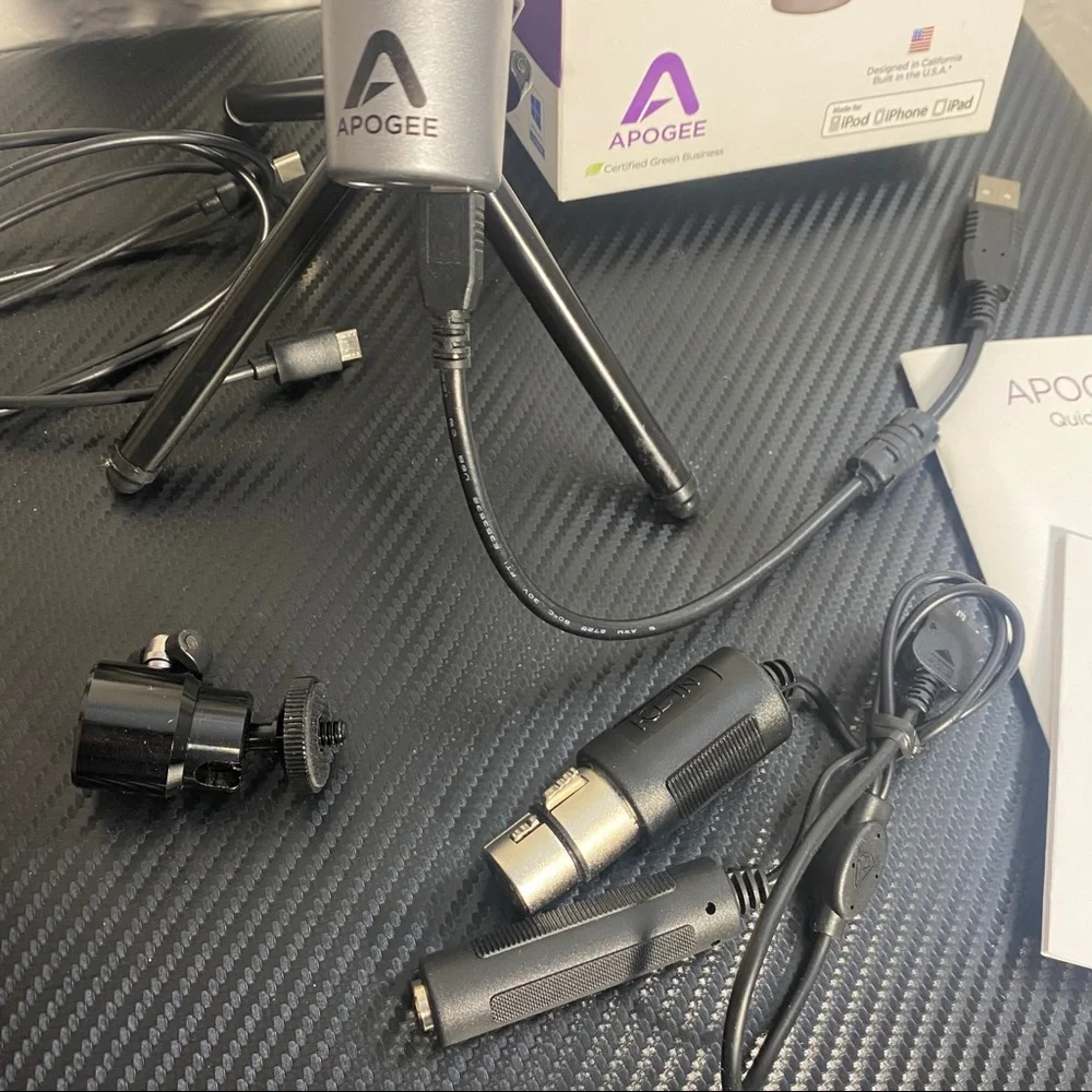 Apogee Mic Plus USB Microphone Works On Mac and Windows